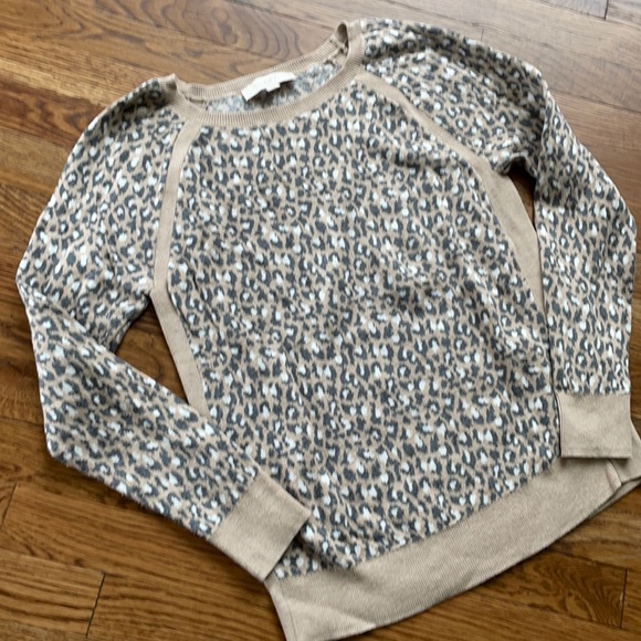 LOFT Sweaters - Loft Leopard Sweater